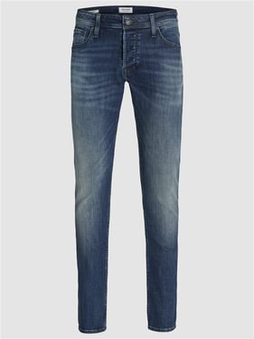 Jack & Jones Glenn Original Slim Jeans - Blue Denim - 38R