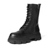 DREAM PAIRS Mid Calf Combat Boots
