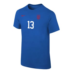 Youth Nike USWNT Classic Morgan Royal Tee / XL