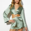 Topped The Charts Romper Sage