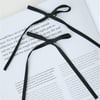 Flirty Bow Hair Clips Black