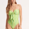 Mod Squad Bandeau Swimsuit - UK 14