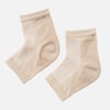 QE Home Hydraheel Spa Socks in Beige