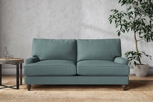 nkuku Marri Sofa | Make To Order | Medium | Recycled Cotton Airforce