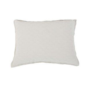 Ojai Cotton Standard Sham   Greige