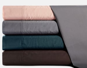 QE Home Microfiber Sheet Set , Bright Tones, Pink, Queen