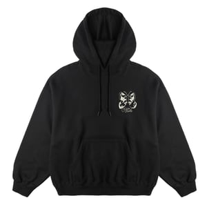 Obey Womens Butterfly Baggy Relaxed Hood Digital Black