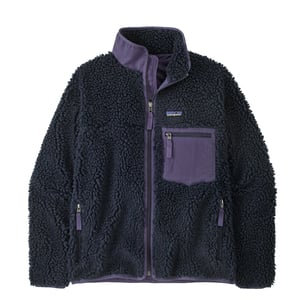 Patagonia Womens Classic Retro-X Fleece Jacket Sunken Blue