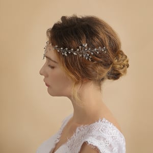 Jeulia Vintage Crystle Hairpiece Wedding Hair Vine Headband