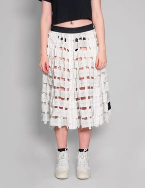 Parachute Skirt - White or Black