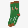 Men's I Like Big Bucks Crew Socks