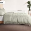 QE Home 350TC BeechBliss TENCEL™ Modal Duvet Cover in Switchgrass, Green, King