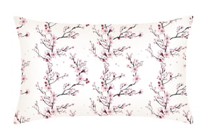 Cherry Blossom Pure Silk Pillowcase - Super King / Cherry Blossom