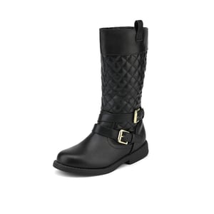 DREAM PAIRS Girls Knee High Fashion Riding Boots