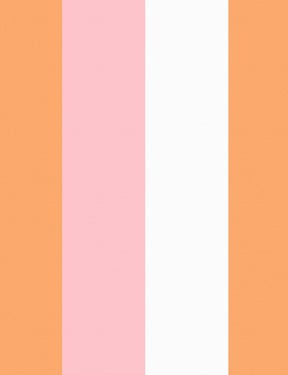 Cross The Line' Wallpaper by Wallshoppe - Creamsicle / Pink - Traditional / 27 in. x 27 ft.