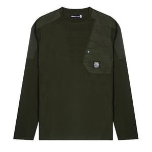 ST95 L/S Seasonal Tee Dark Green