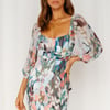 Colourful And Calm Dress Blue