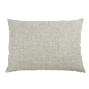 Logan Linen Standard Sham   Olive