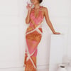 Vacation Vista Halter Maxi Dress Multi