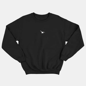 Tiny Embroidered Dinosaur Kids Sweatshirt (Unisex)