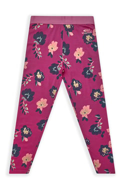 Weird Fish Livvy Girls Printed Leggings Boysenberry Size 3-4