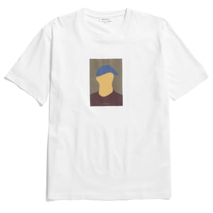 Norse Projects Johannes Organic Cap Print T-shirt White