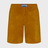 Vilebrequin - Men Terry Bermuda Shorts Solid - Bermuda - Bolide - Brown - Size XL
