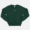 Tiny Embroidered Bumble Bee Sweatshirt (Unisex)