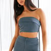 All Mine Crop Blue