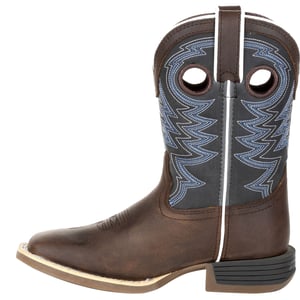 Durango® Lil' Rebel Pro Little Kid's Blue Western Boots