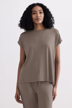 Relaxed Tee in Earth Grey - Autumn Maple / 3XL