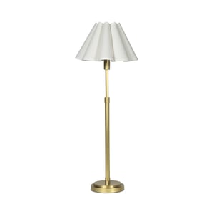 Polly Natural Brass Buffet Lamp