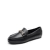 DREAM PAIRS Comfortable Metallic Slip On Loafers