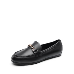 DREAM PAIRS Comfortable Metallic Slip On Loafers