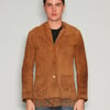 Brown Suede Tassel Cowboy Jacket
