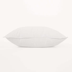 Firm White Standard Down Pillow Insert