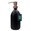 Black Soap Dispenser Stainless Steel Pump