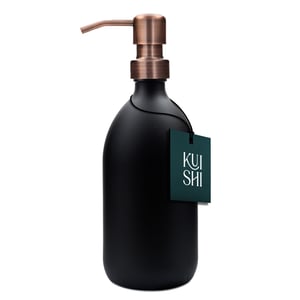 Black Soap Dispenser Stainless Steel Pump