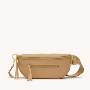 Hammitt Charles Crossbody Toasty Sand Brushed Gold Med