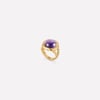 Aeolian Whispers Amethyst Ring - 6