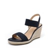 DREAM PAIRS Open Toe Espadrille Platform Sandals