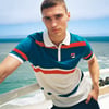 Clarkson Yarn Dye Stripe Polo - XS
