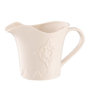 Belleek Classic Trinity Knot Cream Jug - Extra 25% off with LC25
