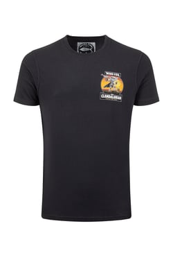 Weird Fish Clamdalorian Back Print Artist T-Shirt Black Size 4XL