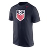 Youth Nike USMNT Crest Navy Tee / M