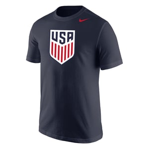 Youth Nike USMNT Crest Navy Tee / XL