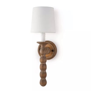 Perennial Natural Birch Wood Sconce