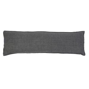 Montauk 18" X 60" Charcoal Decorative Body Pillow With Insert