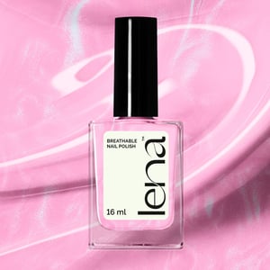 LENA Breathable & Water-Permeable Halal Holographic Nail Polish - Mehndi Party - LE252