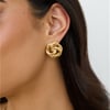 Exotic Touch Earrings Gold